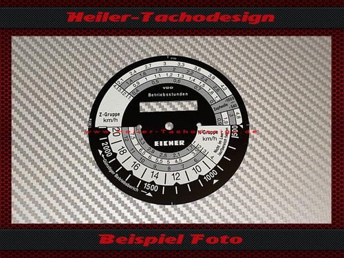 Tachoscheibe für traktormeter - tachoscheibe,