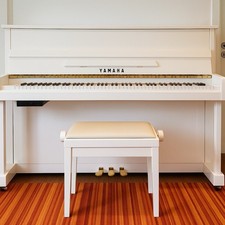 Yamaha B2 Silent Piano, weiß poliert , sehr gepflegt (Erstbesitz) mit Sitzbank