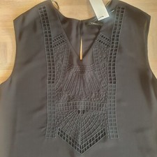 OUI SET Top Bluse ärmellos