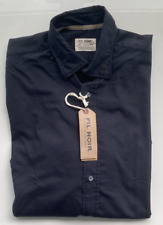 Fil Noir Hemd schwarz Roma HBD