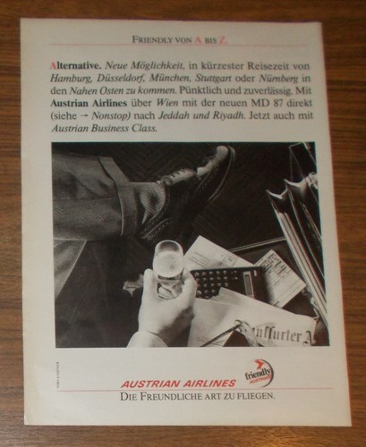 Seltene werbung austrian - seltene,