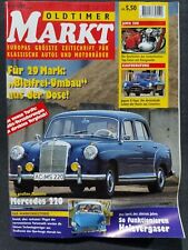 Oldtimer Markt 1/1995 Mercedes 220 JAWA 500 Jaguar E-Type