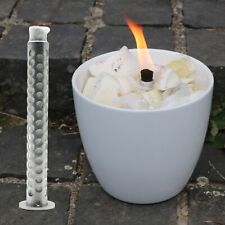 Mavin Alu Dochthalter + 2 Glasfaserdochte Dauerdocht Schmelzlicht Wachsfresser