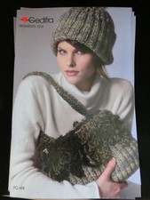 GEDIFRA Moments 1014-Accessoires mit Pfiff -Taschen,Gürtel,Stulpen,Brosche #2383