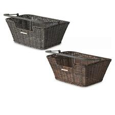 Basil Capri Rattan Look Flex Fahrrad Korb wetterfest Gepäck Träger Weide nature