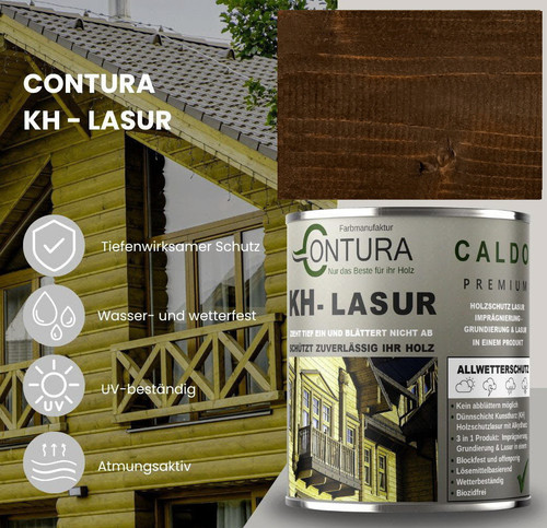 Lasur 3in1 holzlasur - kh,