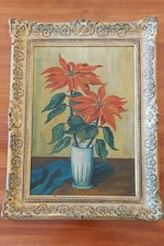 Ölbild Blumenmotiv schön