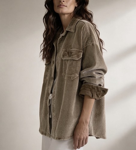 Damen cordbluse cordhemd - cordbluse,