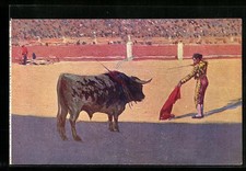 Torero bei einem Stierkampf in