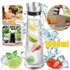 Glas karaffe glaskaraffe - glaskaraffe, 1l