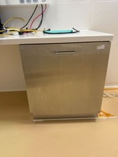 Edelstahl Unterschrank Abfallbehälter 60x60x70 cm