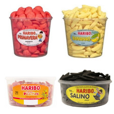 Haribo Mixpaket 4, ( Ein XXL Paket mit 4 silo Haribo Süßigkeiten )