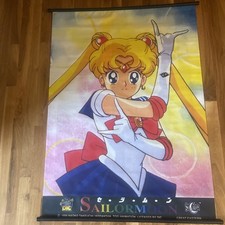 Vtg NOS Sailor Moon Wall Art