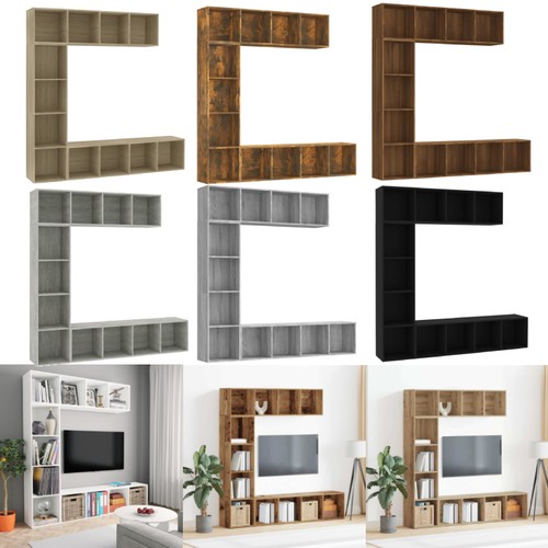 Tlg bücher tv schrank set - 3-tlg.,