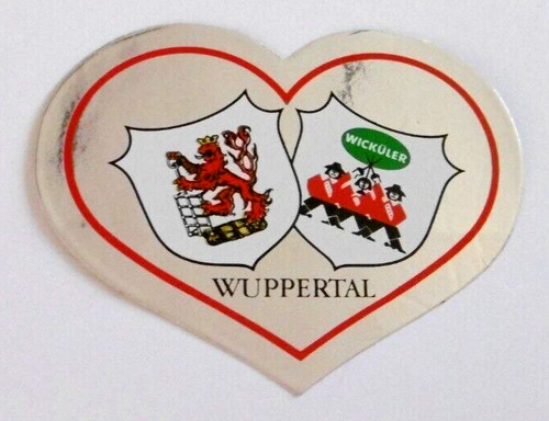 Souvenir aufkleber wuppertal - souvenir-aufkleber,