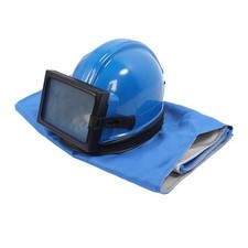 Sandstrahlhelm Sandstrahlhaube Gesichtsschutz Mit ärmellosem Anzug