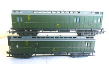2 x Bahnpostwagen Deutsche