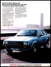 Toyota corolla lift back - corolla,