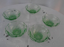 5 Schälchen Ø 12 cm grün