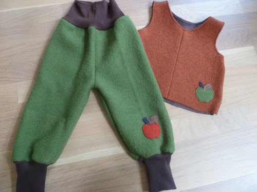 Walkhose pumphose 100 wolle - pumphose,