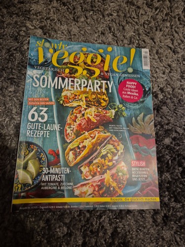 Zeitschrift slowly veggie - slowly,