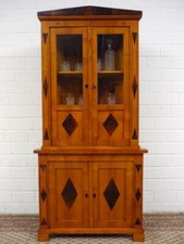 Biedermeier Eckschrank