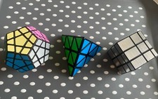 Zauberwürfel Set Pyramide Pyraminx Dodekaeder Mirrorcube set Rubix Cube Würfel 