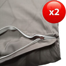 2 Stk Kopfkissenbezug 40x80 cm