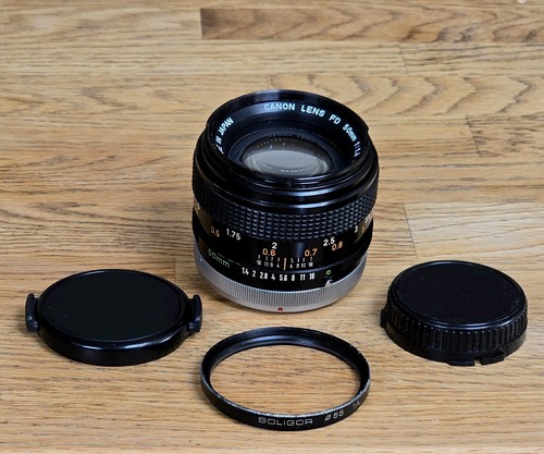 Canon 50mm s c - fd,