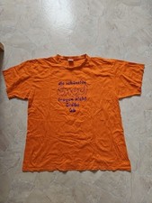 Shirt T-Shirt Sprücheshirt Orange gr:XXL "die schönsten Engel tragen nicht gr.38