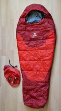 deuter Kinderschlafsack Little Star EXP in rot für Körpergröße 95 cm - 130 cm