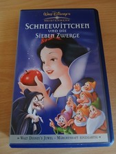 Schneewittchen und die sieben Zwerge, Walt Disney, VHS Video