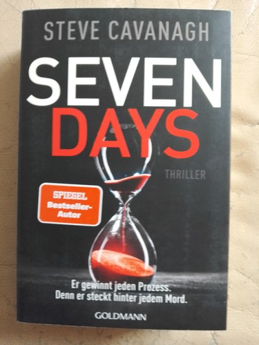 Steve cavanagh seven days - cavanagh:,