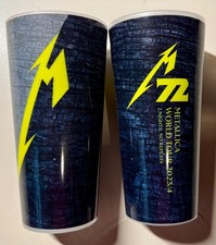 2x METALLICA Konzertbecher