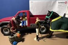 Schleich pferdeanhänger - schleich,