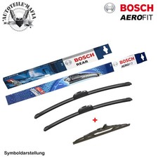 Bosch Aerofit Scheibenwischer Set Vorne + HINTEN für Renault Megane III Coupe