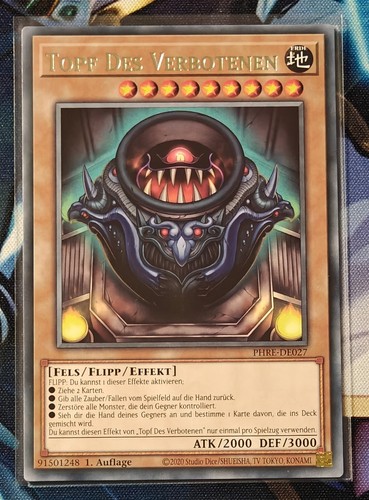 Topf des verbotenen - yu-gi-oh,