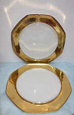 Schirnding Bavaria, Serie Paris, weiß m. Goldrand - Platzteller  Teile Auswahl