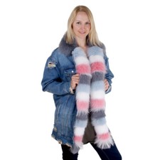 Oversize damen jeansjacke mit - oversize,