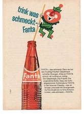 Vintage Werbung Fanta Limonade