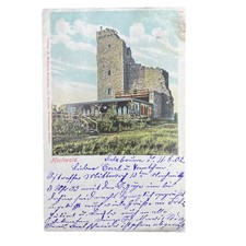 Postkarte AK Lithographie Hochwald Waldenburg Schlesien Chelmiec Berg Gl. 1902