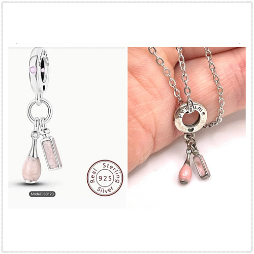Damen halskette mit charm - mit,