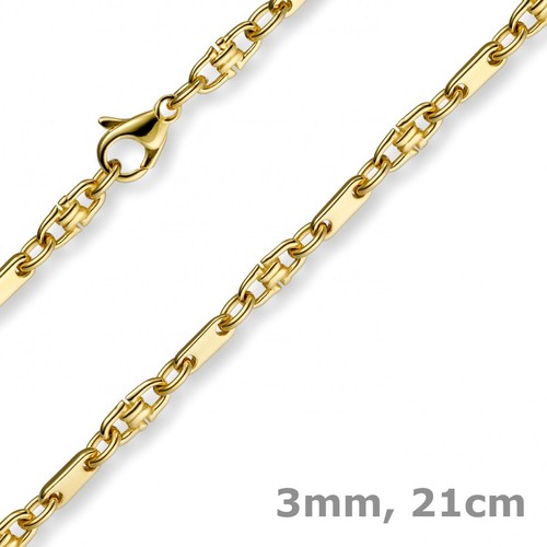 3mm armband armkette - 3mm,