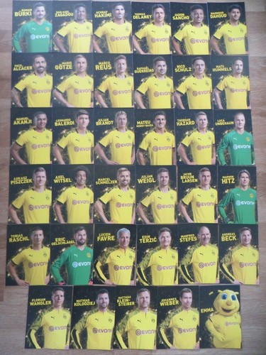 Autogrammkarten borussia - autogrammkarten,