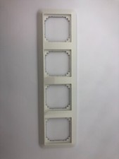 Merten 389419 System-M 1-M 4-fach Rahmen f Schalter Geräte Polarweiß glänzend