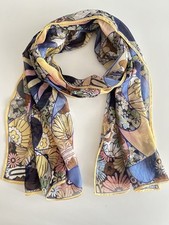 Brooks Brothers XXL Tuch 100% Seide NEU Mehrfarbig Gr.: 62x168 cm Made In Italy