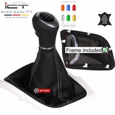 ICT Schaltknauf Sack Leder