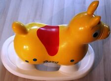 Hüpfpferd Gelb Rody, Jako-O Hopser, mit Schaukelwippe,-Schaukel Hüpftier, Pferd 