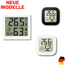 Thermometer Hygrometer Digital Luftfeuchtigkeitsmesser Temperatur Raumklima Mini