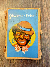 Antikes Kartenspiel Schwarzer